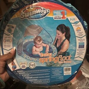 SwimWays Baby Spring Float Sun Canopy